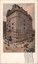 Hotel Manhattan - Madison Avenue, 42nd & 43rd Street New York, NY Postcard Postcard Postcard