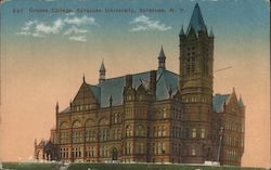 Crouse College, Syracuse University New York Postcard Postcard Postcard