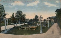 Scene at State Fair Grounds Syracuse, NY Postcard Postcard Postcard