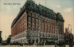 Hotel Astor New York, NY Postcard Postcard Postcard