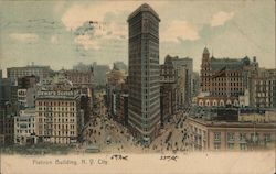 Flatiron Building New York City, NY Postcard Postcard Postcard