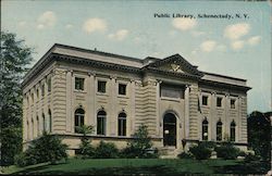 Public Library Schenectady, NY Postcard Postcard Postcard