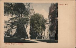 Albany Boys Academy. Albany, N.Y. New York Postcard Postcard Postcard