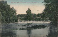 Slatus Dam, Canadaqua Outlet Lyons, NY Postcard Postcard Postcard