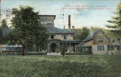 Home of the Friendless, Showing Keep Memorial Building Lockport, NY Postcard Postcard Postcard