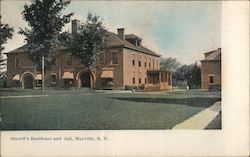 Sheriff's Residence and Jail Mayville, NY Postcard Postcard Postcard