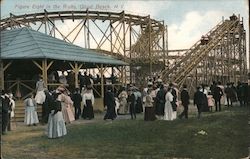 Figure Eight in the Rialto, Olcott Beach New York Postcard Postcard Postcard