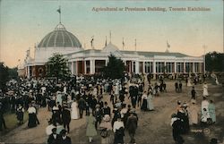 Agricultural or Provinces Building, Toronto Exhiition Postcard