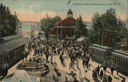 Celoron Park Chautauqua Lake, NY Postcard Postcard Postcard