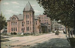 The Armory Building Jamestown, NY Postcard Postcard Postcard