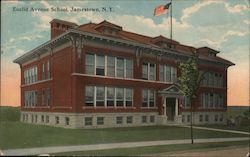 Euclid Avenue School Jamestown, NY Postcard Postcard Postcard