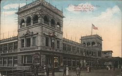 Entrance to Young's New Million Dollar Pier Postcard