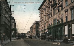 Corner York and King Streets, Toronto Canada Misc. Canada Postcard Postcard Postcard