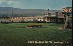 Four Seasons Motel Kamloops, BC Canada British Columbia Postcard Postcard Postcard