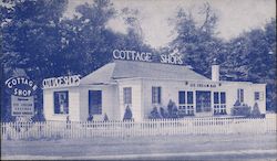 Cottage Shops Postcard