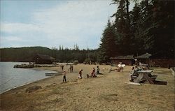 Picnic Grounds, Cascade Lake Postcard