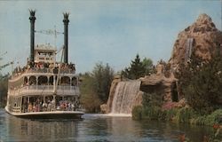 The Mark Twain Steamboat, Disneyland Anaheim, CA Postcard Postcard Postcard