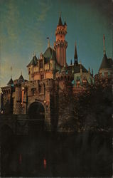 Sleeping Beauty Castle, Disneyland Anaheim, CA Postcard Postcard Postcard