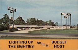 Budget Host Motel 76 Postcard