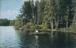 GREETINGS FROM THE BEAUTIFUL CHAUTAUQUA LAKE REGION NEW YORK Postcard