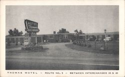 Thomas Motel Postcard