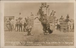 Cheyenne Kaiser Shows His Heels to Mary Ann Postcard