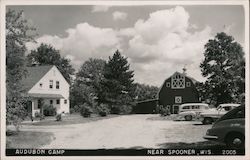 Audubon Camp Spooner, WI Postcard Postcard Postcard