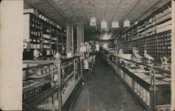 Mercantile Store Interior Teapots, Washtubs, Birdcages, Kutlery Occupational Postcard Postcard Postcard