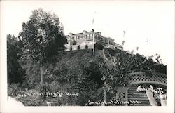 Mrs. Wm Wrigley Jr Home Santa Catalina 1st Postcard