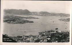 Hong Kong from the Peak Postcard