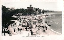 Praia do Tamariz Beach Postcard