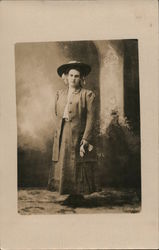 Picture of a woman Postcard