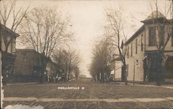 Street Scene Beallsville, OH Postcard Postcard Postcard