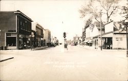 Main St. Looking West Coldwater, OH Postcard Postcard Postcard