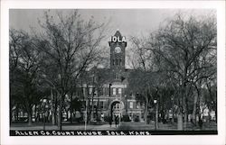 Allen Co. Court House Iola, KS Postcard Postcard Postcard