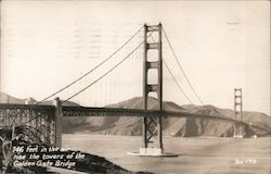 The Golden Gate Bridge San Francisco, CA Postcard Postcard Postcard