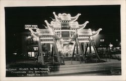 Three O'Clock in the Morning-"Chinatown on Broadway" Los Angeles, CA Quillen Postcard Postcard Postcard