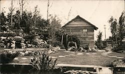 The Old Mill Gardens 1933 Chicago World Fair Postcard Postcard Postcard