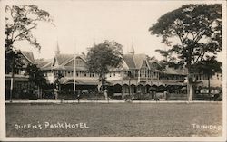 Queen's Park Hotel - British West Indies Postcard