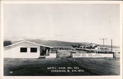 Motel Casa Del Sol, Ensenada, Baja California, Mexico Postcard Postcard Postcard