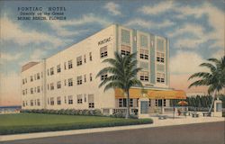 Pontiac Hotel Miami Beach, FL Postcard Postcard Postcard