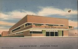 Weldon Cafeteria Houston, TX Postcard Postcard Postcard