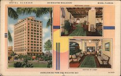 Hotel Alcazar Miami, FL Postcard Postcard Postcard