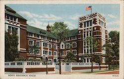 Men's Residence Halls Chicago Theological Seminary Illinois Postcard Postcard Postcard