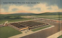 Fort Crook Bomber Assembly Plant Omaha, NE Postcard Postcard Postcard