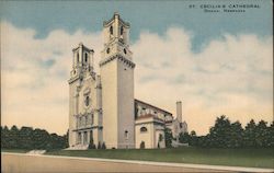 St. Cecilia's Cathedral Omaha, NE Postcard Postcard Postcard