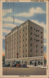 The Cliffton Apartment Hotel Postcard