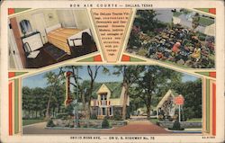 Bon Air Courts Postcard