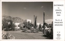 Entrance to Camel Back Inn Phoenix, AZ Postcard Postcard Postcard