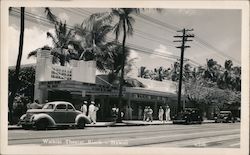 Waikiki Theater Block Postcard